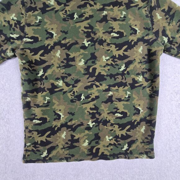 Polo Ralph Lauren Shirt Size Large Camo Thermal Long Sleeve Crewneck Pullover - Picture 9 of 15